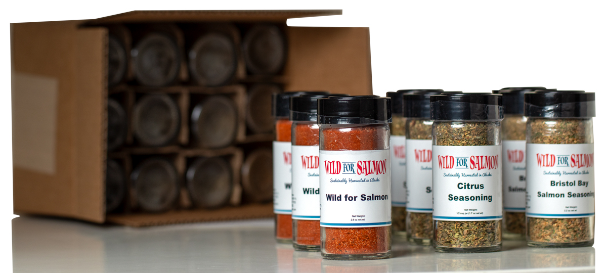 Glass Jars of Spices