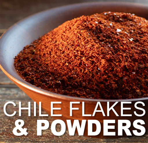 Chile Flakes and Powders