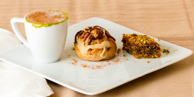 Cinnamon Roll Seasoning Food Flight