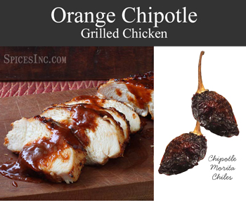 Orange Chipotle Grilled Chicken