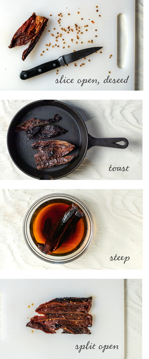 How to Rehydrate Oaxaca Chiles