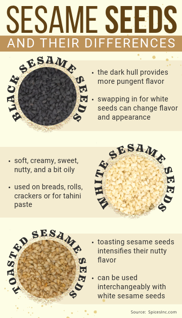 Sesame Seeds Infographic