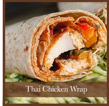 Thai Chicken Wrap