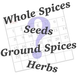 The World of Spices & Herbs, + printable guide