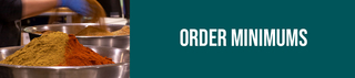 ORDER MINIMUMS