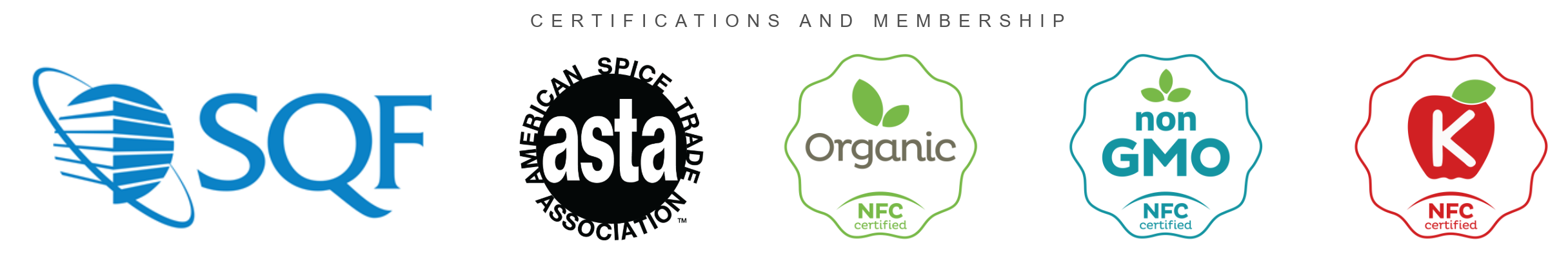 Memberships and Certifications