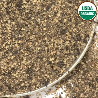 Organic Ground Black Pepper Medium Grind 