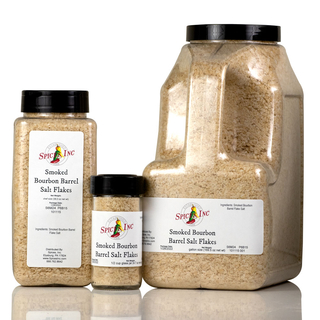 Smoked Bourbon Barrel Salt Flakes