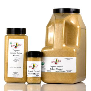 Organic Ground Yellow Mustard 