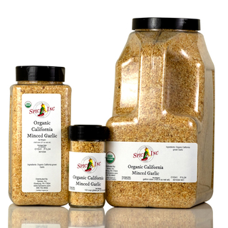 Organic California Minced Garlic