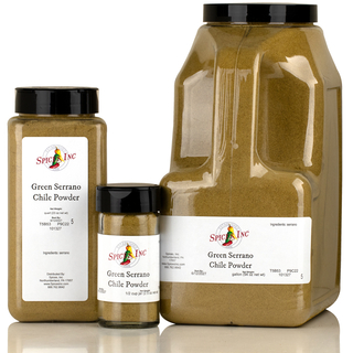 Green Serrano Chile Powder