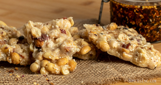 Chili Crisp Peanut Brittle