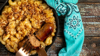 Campfire Stuffed Sausages