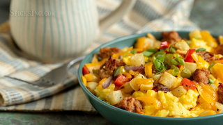 Campfire Sausage Breakfast Bowl