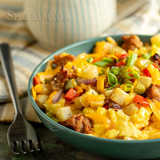 Campfire Sausage Breakfast Bowl