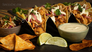 Nashville Hot Cauliflower Tacos
