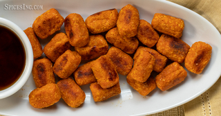 Honey Garlic Sriracha Sweet Potato Tots