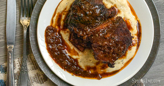Raspberry Chipotle Braised Short Ribs