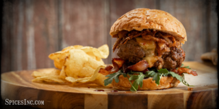 Pastrami Seasoned Bison Burger