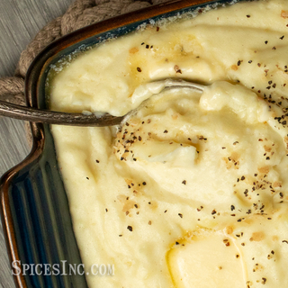 Brewpub Garlic Mashed Potatoes