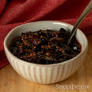 Sweet & Savory Cranberry Mostarda