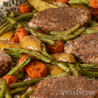 Sweet & Savory Sheet Pan Pork Chops
