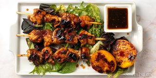 Glazed Habanero Peach Chicken