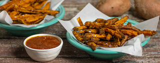 Sweet Potato Chili Fries