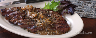 Green Peppercorn Steak 