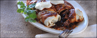 Smothered Chile Colorado Burritos