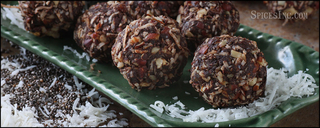 German Chocolate Chia Energy Bites