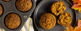 Pumpkin Muffins with Spiced Sugar