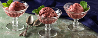 Beetroot and Ginger Ice Cream