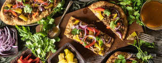 Filipino Pork Adobo Flatbread Pizza