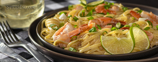 Citrus Ginger Stir Fry Linguine