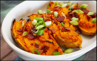 A Sweet Twist on Potato Skins