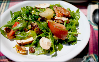 Arugula Walnut Salad