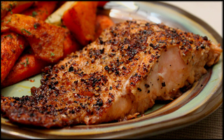 Balsamic and Honey Salmon