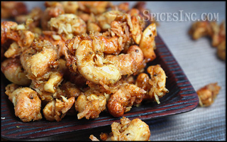 Maharajah Curry Coconut Spiced Cashews