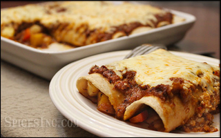 Roasted Vegetable Enchiladas