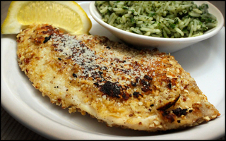 Almond Crusted Tilapia