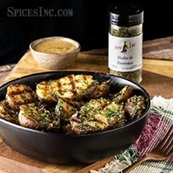 Grilled Baby Red Potatoes with Herbs de Provence