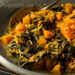 Braised Ethiopian Collard Greens