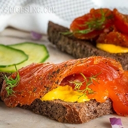 Gravlax with Dill Pollen