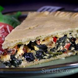 Vegetarian Pizza Pie