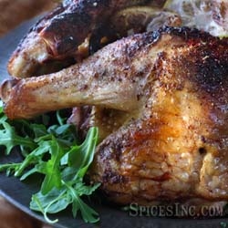 Spatchcock Chicken with Za'atar