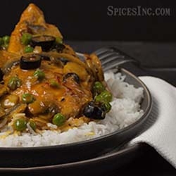 Spanish Saffron Chicken