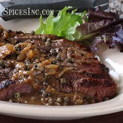 Green Peppercorn Steak 