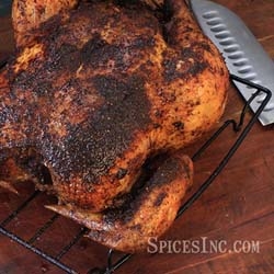 Roasted Whole Chicken with 18 Spice Seasoning