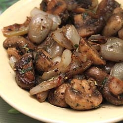 Garlic and Herb Mushrooms